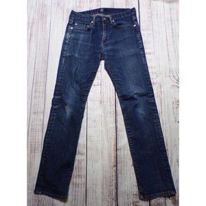 Gap Denim Slim Low Rise 5-Pocket Stretch Mens Jeans Size 28x29.5 - 231190